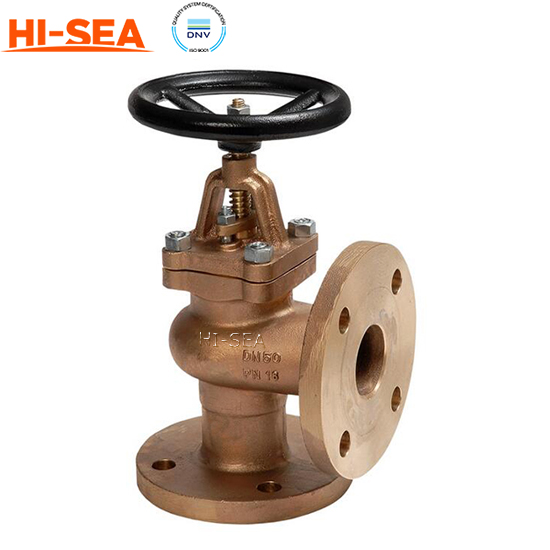 Marine DIN Bronze Angle Globe Valve